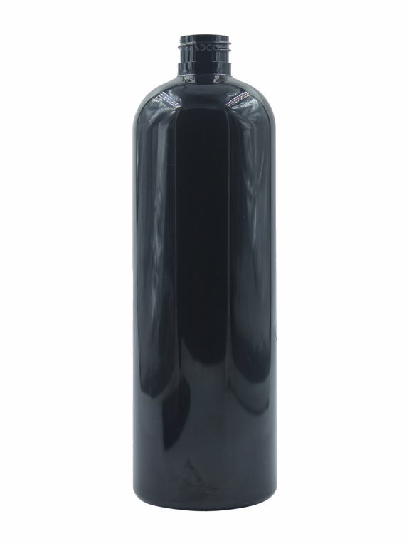 Boston Pet Bottles - 500ML - 24/410MM Neck - Opp Black- (36Gm)